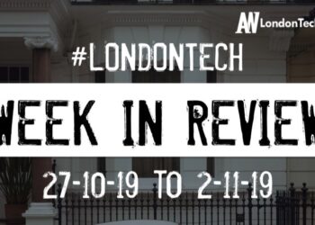 #LondonTech Week in Review: 27/10/19-2/11/19