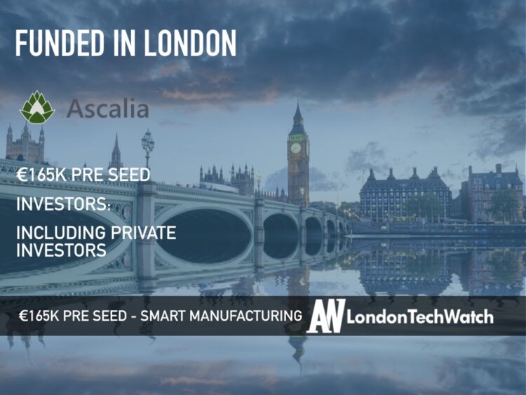 Ascalia Raises €165K to Make Factories Smarter and More Sustainable