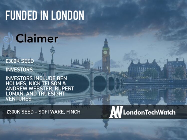 Claimer Raises £300K for its Simplified Platform to Apply for R&D Tax Relief