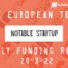 The European Tech Weekly Notable Startup Funding Report 26/3/22