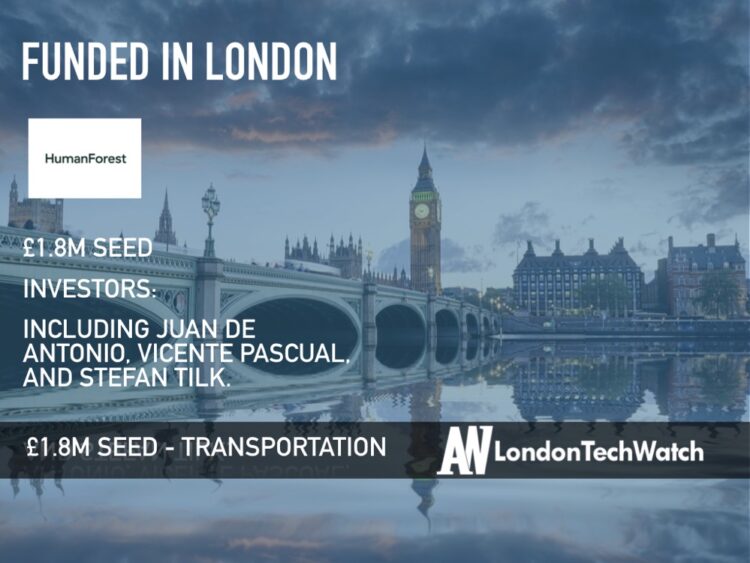 HumanForest Raises £1.8M for its Free Shared E-Bike System for London
