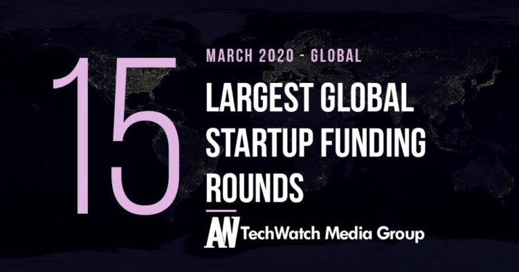 The 15 Largest Global Startup Funding Rounds of March 2020