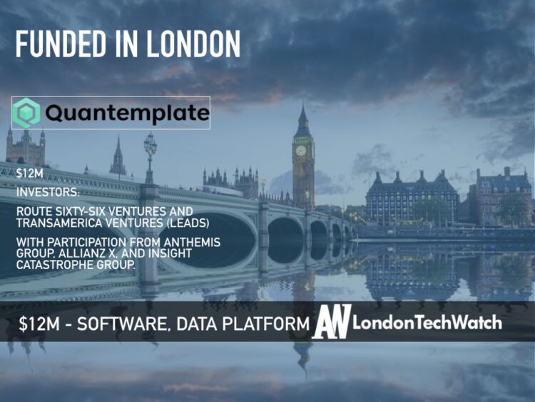 Quantemplate Raises $12M to Make Data Accessible for the Insurance Industry