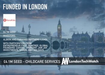 Koru Kids Raises £4.1M to Introduce London Parents to The Future of Childcare Services