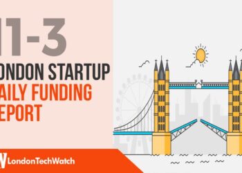 The London TechWatch Startup Daily Funding Report: 11/3/2020