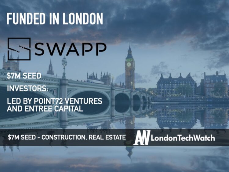 Swapp Raises $7M for its End-to-End Construction Planning Platform Powered by AI