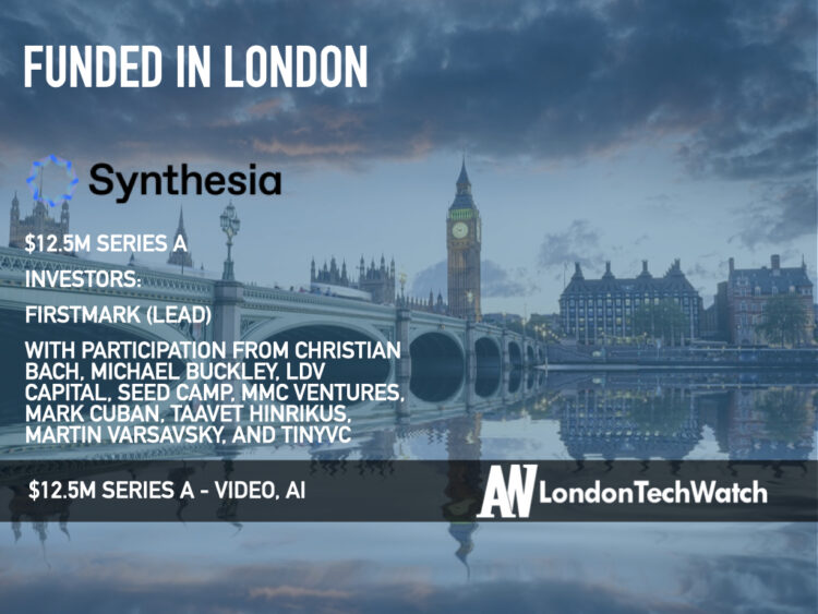 Synthesia Raises $12.5M for its AI-Powered Video Generation Platform