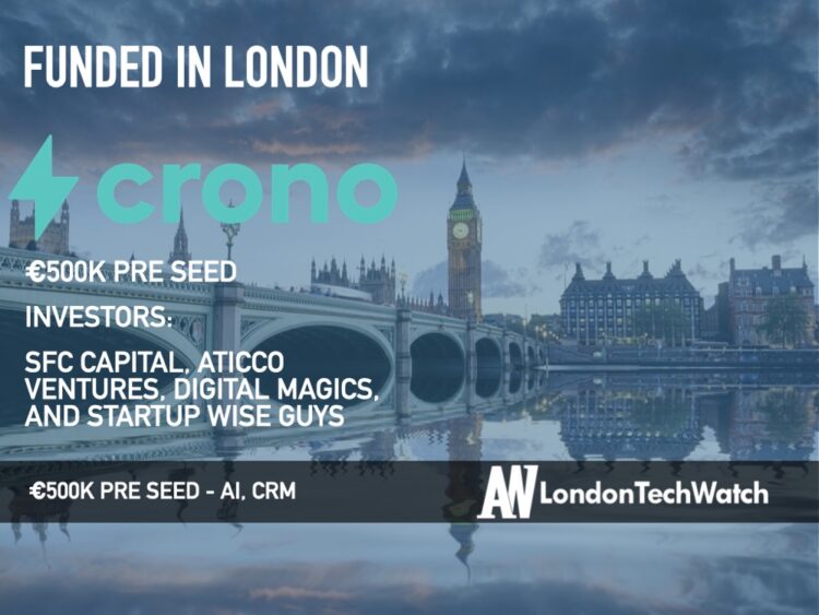 Crono Raises €500K for its AI Platform That Empowers Sales Team with the Right Prospects