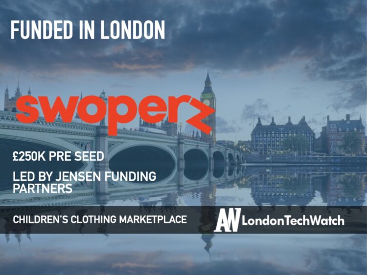 Swoperz Raises £250K for its Marketplace for Children’s Clothing That Drives an Appreciation for Sustainability From a Young Age